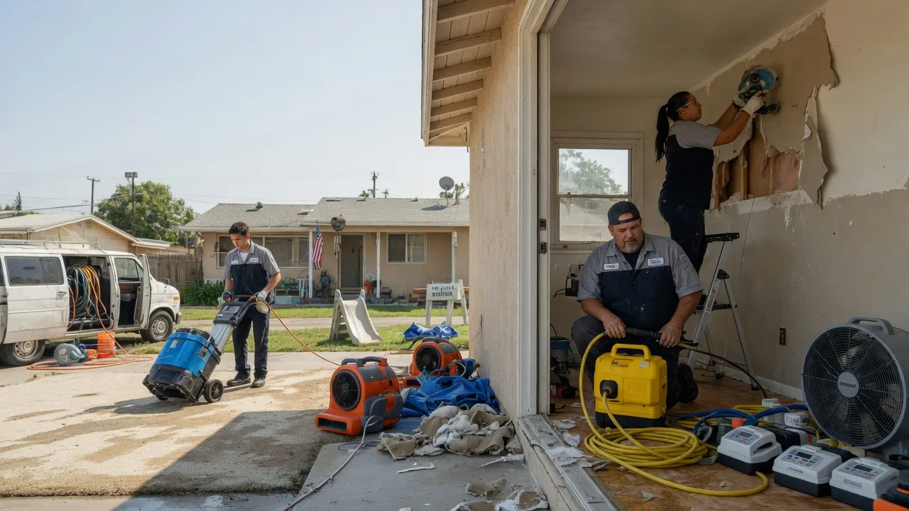 Water Damage Restoration in Lueders, TX near me